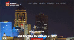 Desktop Screenshot of desmoinesbusinessgroup.com